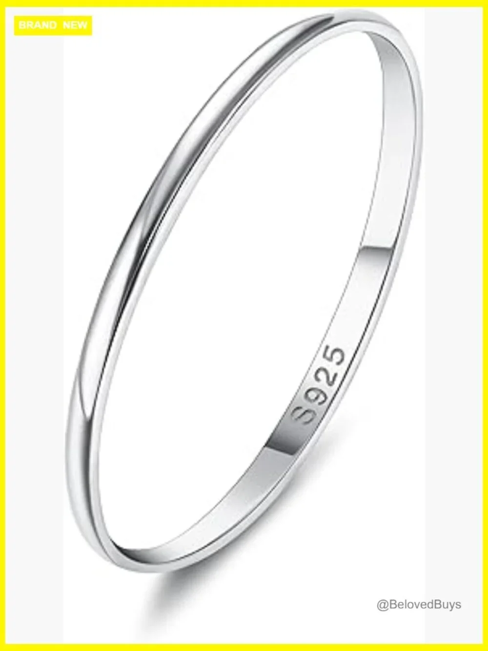 925 Sterling Silver Stacking Band Ring Comfort Fit Tarnish Resistant 1-6mm Wide